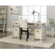 Home Workstation Trestle Desk Chalked Chestnut 